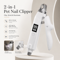 2-in-1 LED Pet Nail Clipper & Grinder