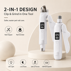 2-in-1 LED Pet Nail Clipper & Grinder