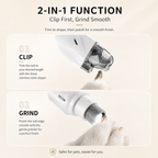 2-in-1 LED Pet Nail Clipper & Grinder